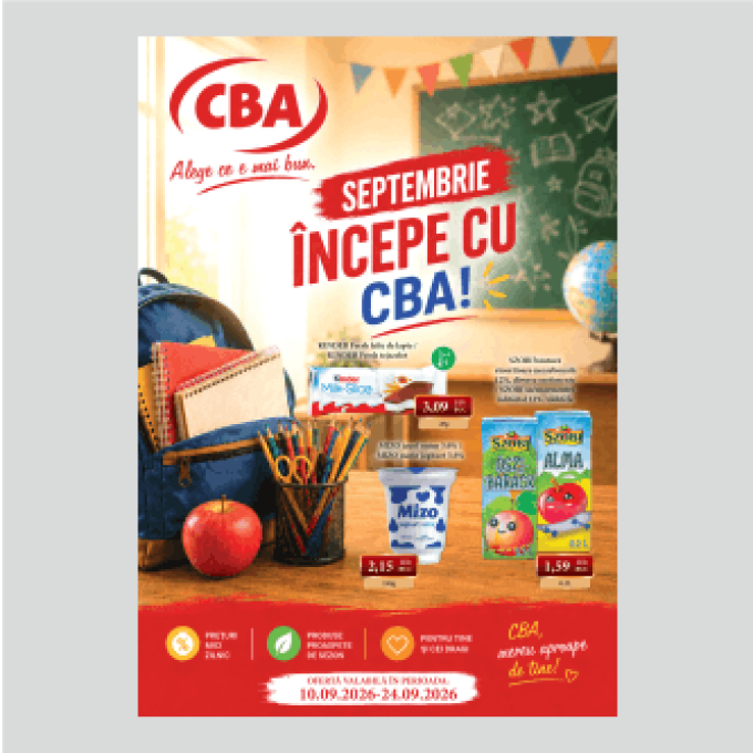 CBA Septembrie 2026