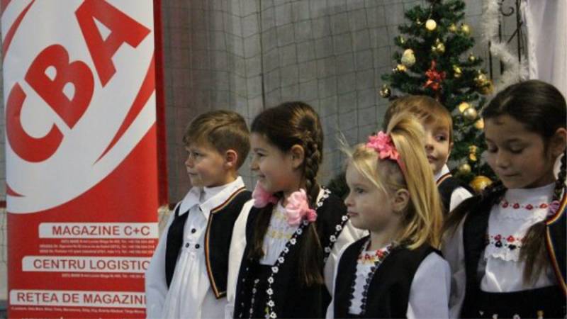 CBA sponsor al Festivalului Județean de Colinde și Cântece de Crăciun