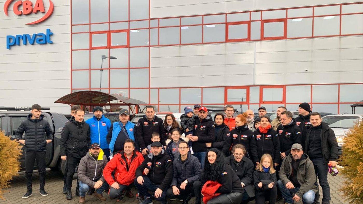 Caravana NSM Motorsport și CBA Nord Vest au stârnit zâmbete