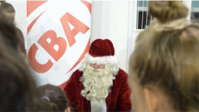 Moșul CBA în vizită la CS Atletik Satu Mare